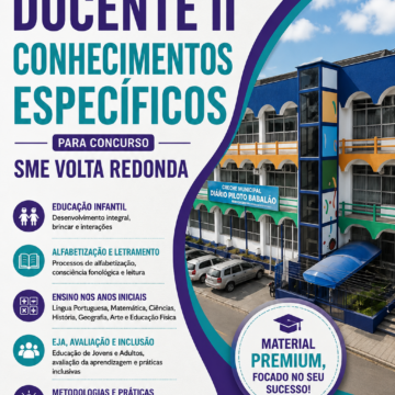 Resumos de Conhecimentos Pedagógicos - Docente II - para Concurso